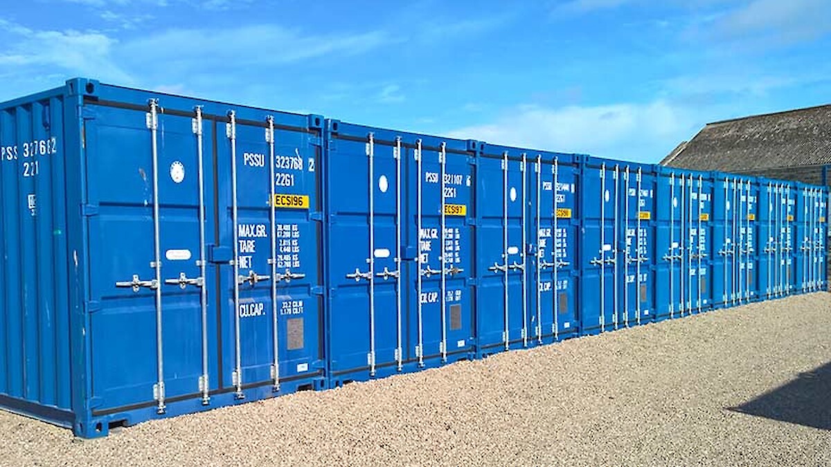 Elgin Container Storage Spirit of Speyside