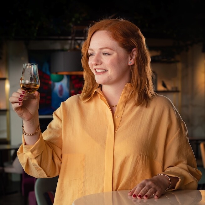 Rhiann Ferguson, Blender at John Dewar & Sons, will explore The creation of single malts and blended Scotch whiskies, offering insights into the delicate art of blending, alongside tasting samples.