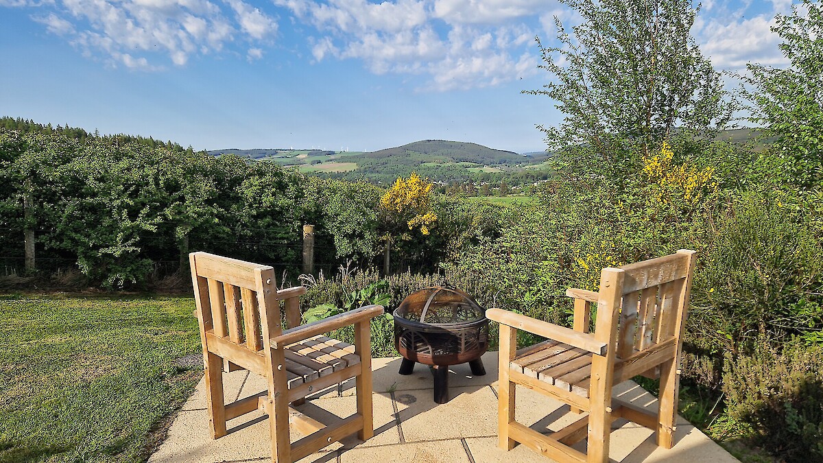 Fire pit with views