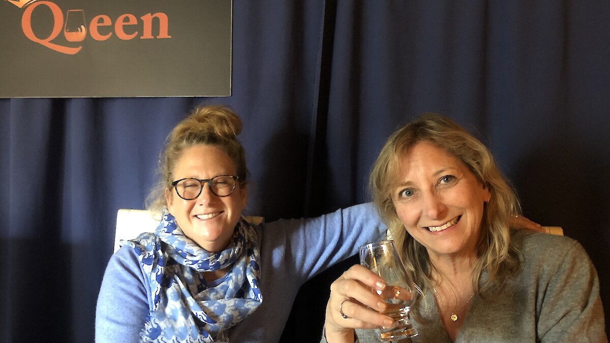 Women enjoying a whisky experience with The Dram Queen