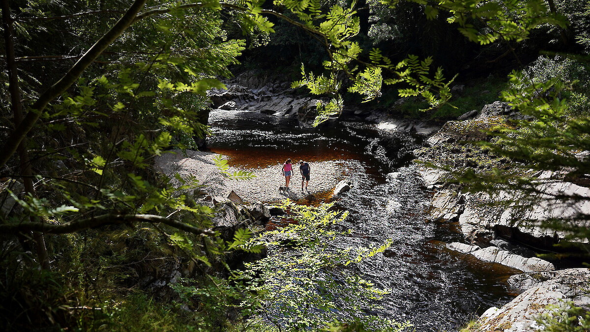 River walks along the River Findhorn