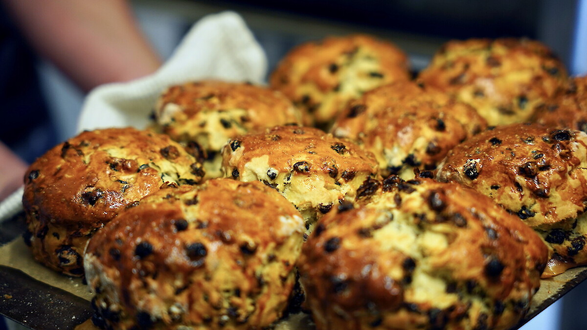 Fresh, local produce from The Café at Logie Steading
